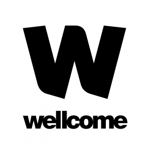wellcome-logo-white with black text